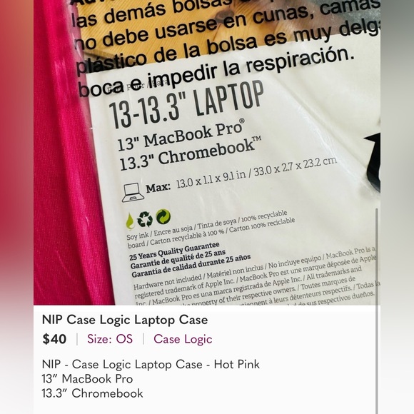 NIP Case Logic Laptop Case - Picture 5 of 5